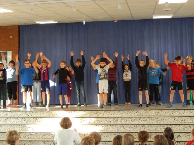 Feier sportfreundliche Schule