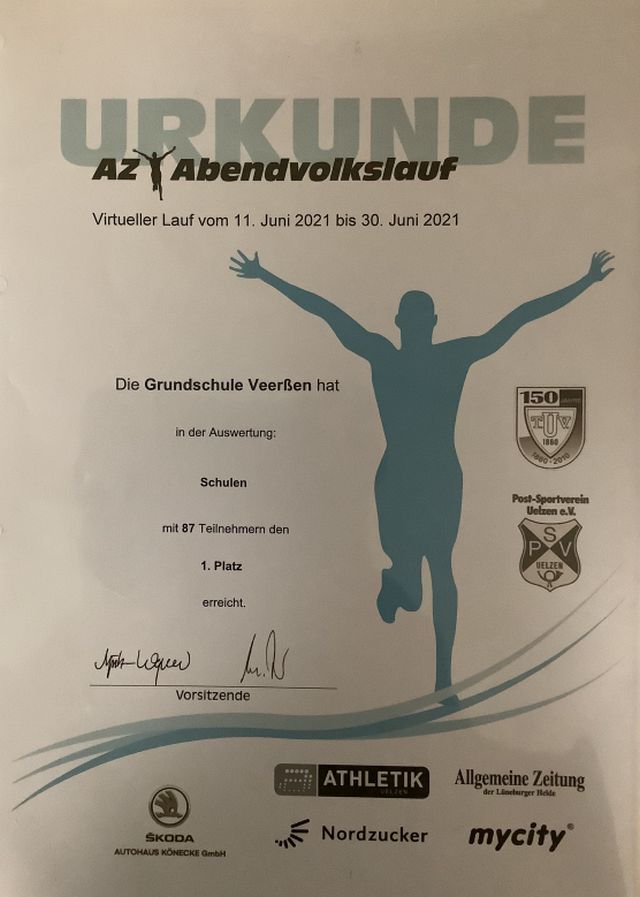 Virtueller Abendlauf 2021