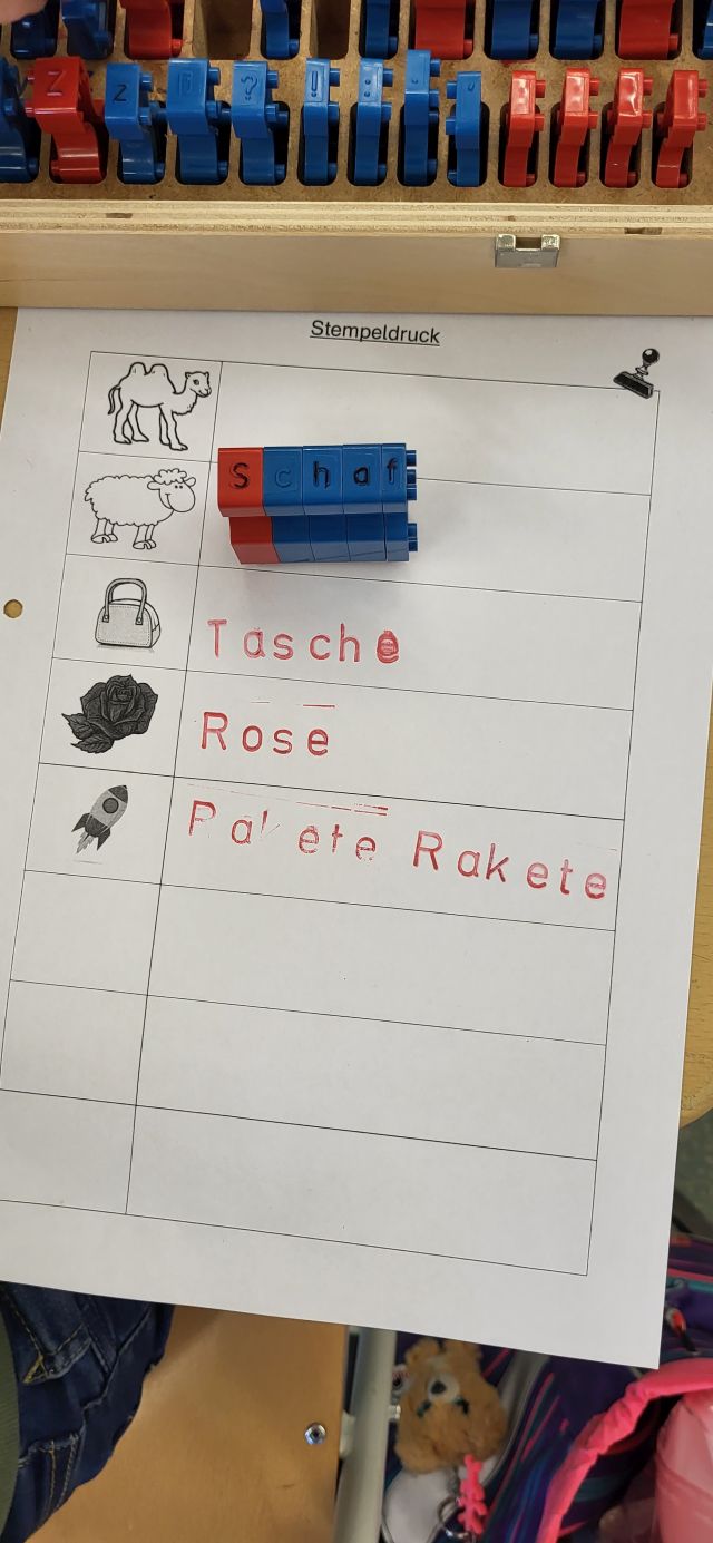 Buchstabenfest Klasse 1