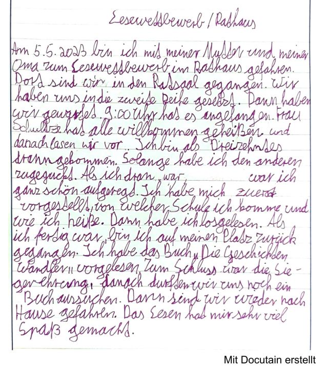 Vorlesewettbewerb 2023