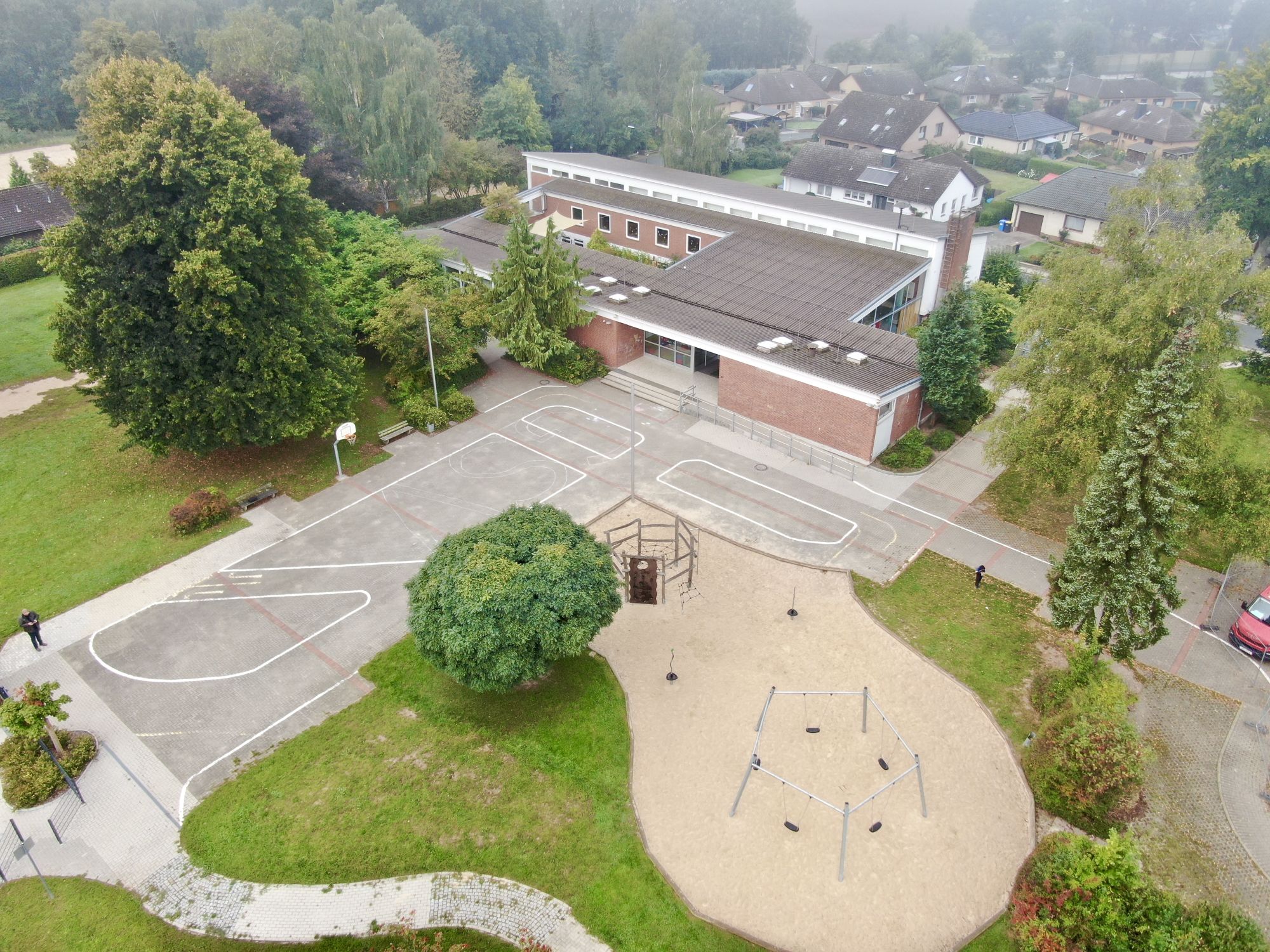 Grundschule Luftbild